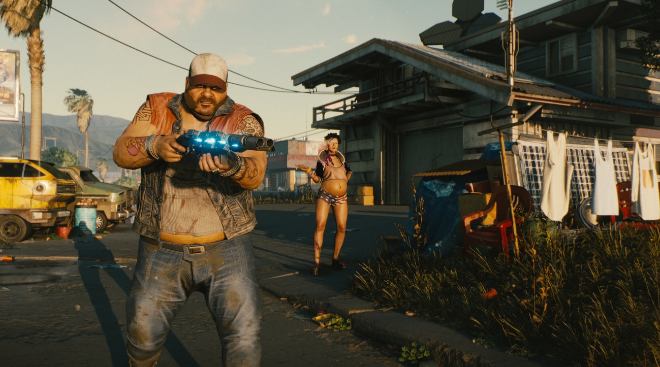Cyberpunk 2077 : une grosse poignée de visuels