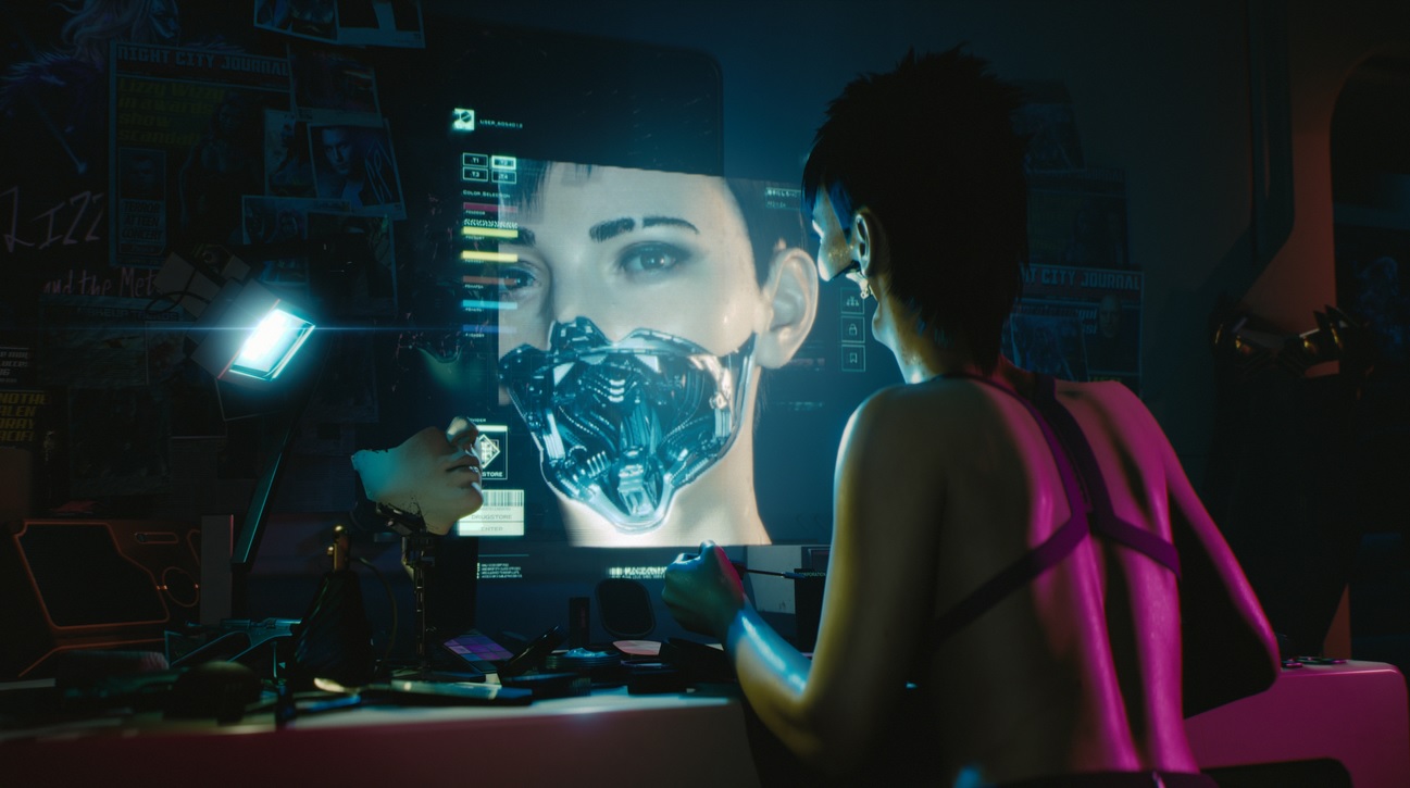 Cyberpunk 2077 : une grosse poignée de visuels