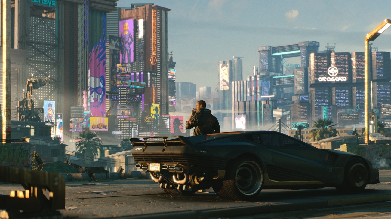 Cyberpunk 2077 : une grosse poignée de visuels