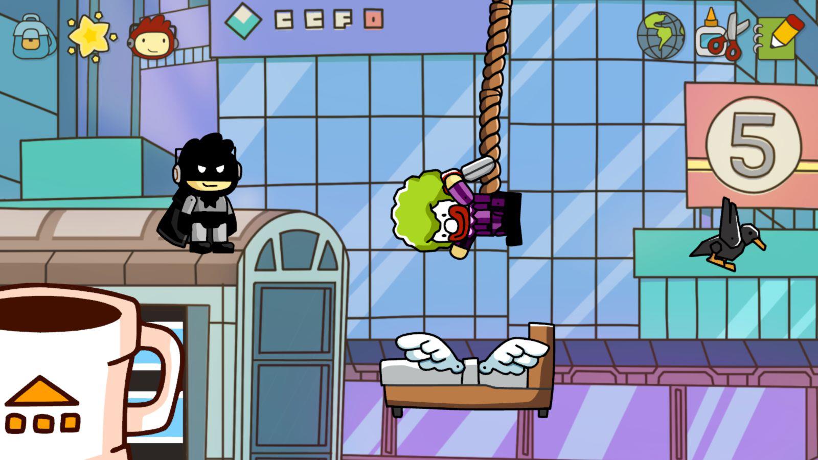 Scribblenauts Wii U: Batman : Mortal Kombat...