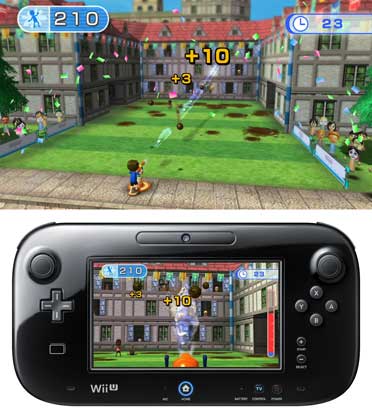 Screens Wii Fit U