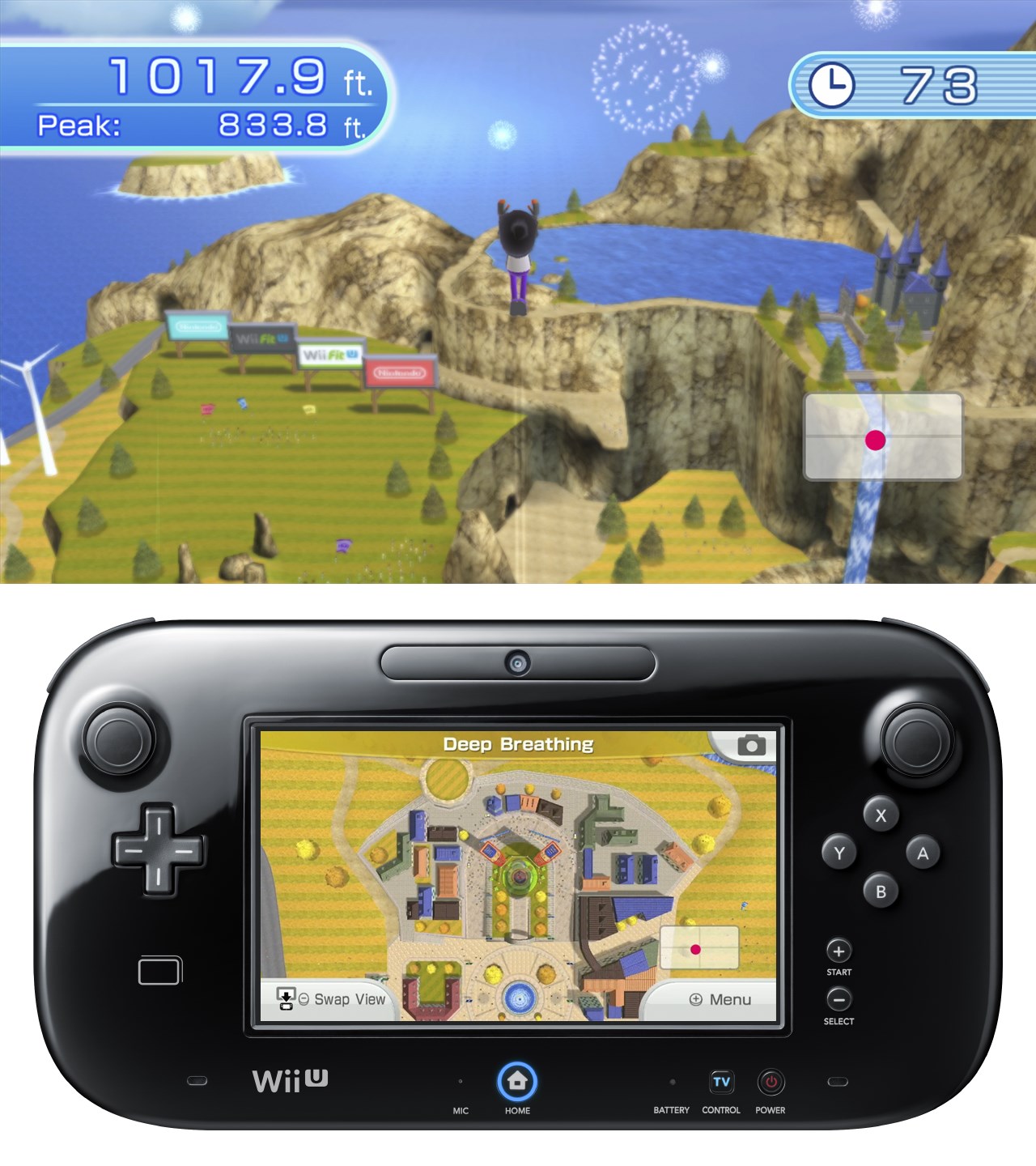 Wii Fit U : le programme européen