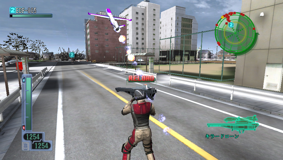 Screens Earth Defense Force 3