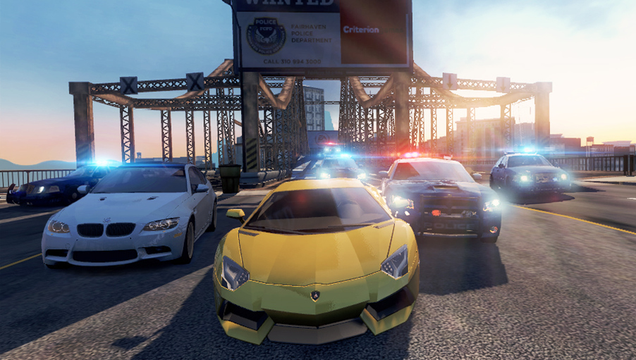 NFS Most Wanted : premières images Vita