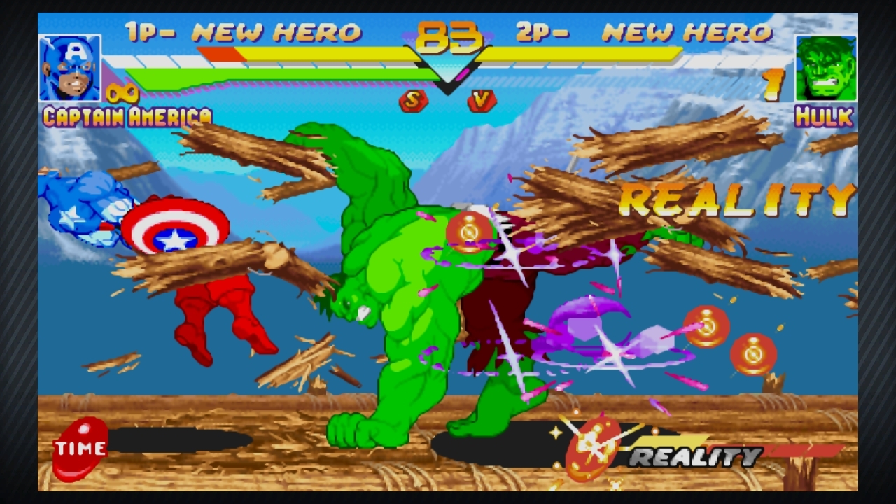 Screens Marvel VS. Capcom Origins