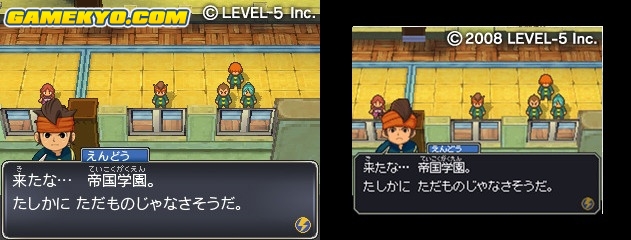 Inazuma Eleven 1-2-3 : comparaisons DS-3DS