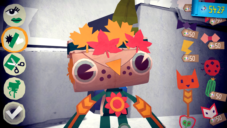 Tearaway : la personnalisation au RDV