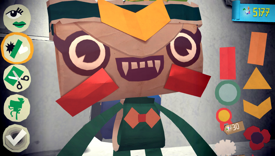 Tearaway : la personnalisation au RDV