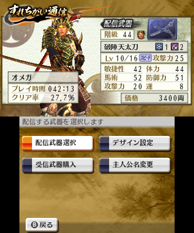 Video Samurai Warriors Chronicles 2nd
