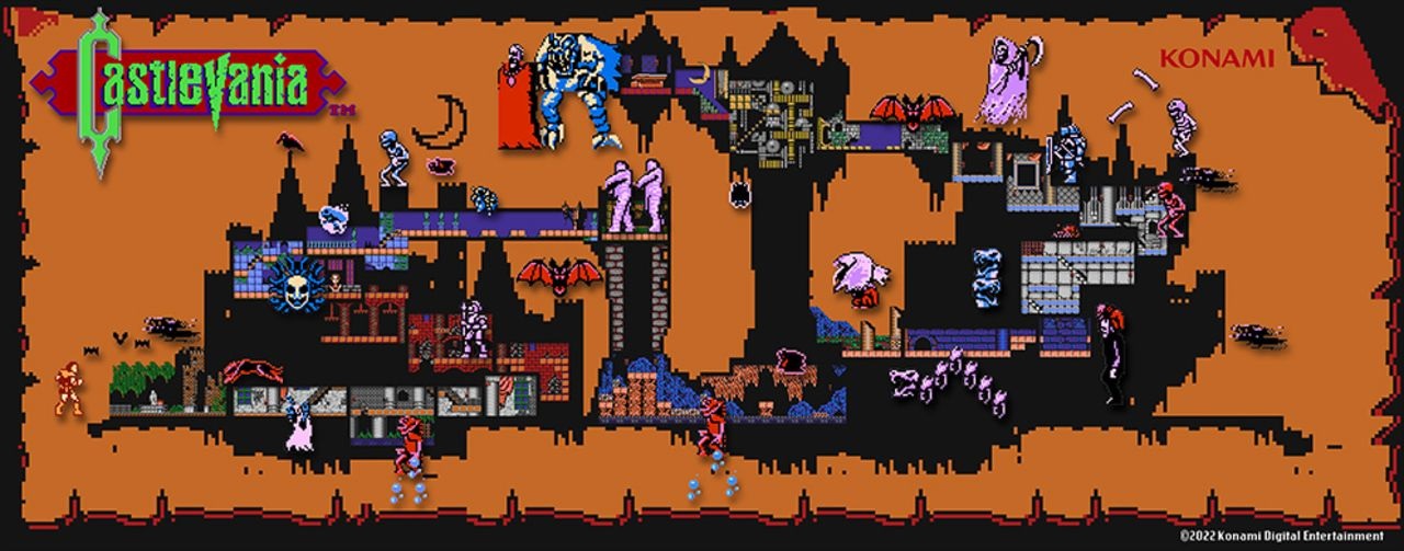 Pour les 35 ans de Castlevania, Konami commence à proposer des NFT aux enchères