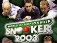 World Championship Snooker 2003