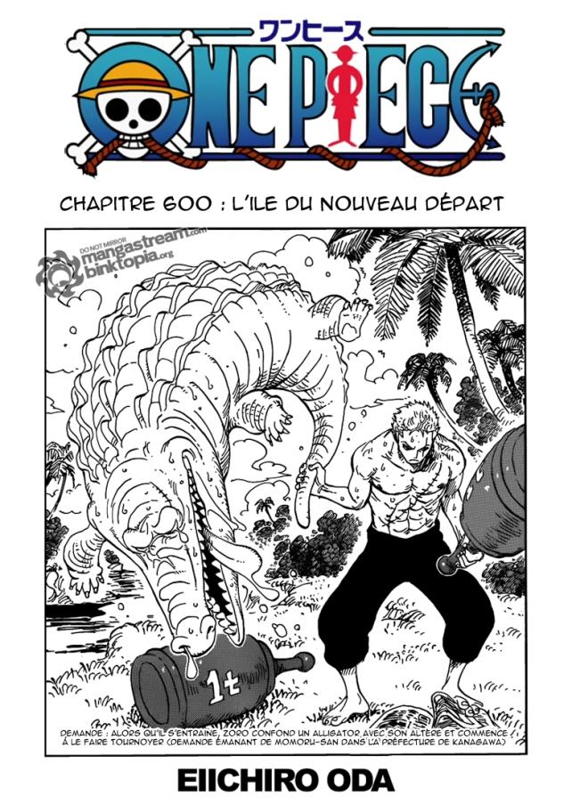 Gamekyo One Piece 600 Lecture En Ligne