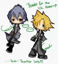 FFVII Cloud x Noctis FFXIII