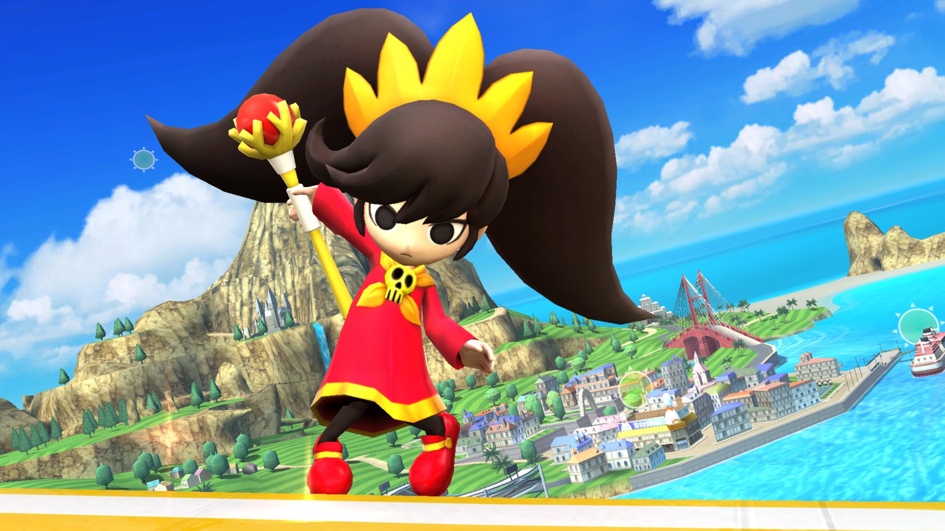 Super screen. Ashley super Smash Bros.