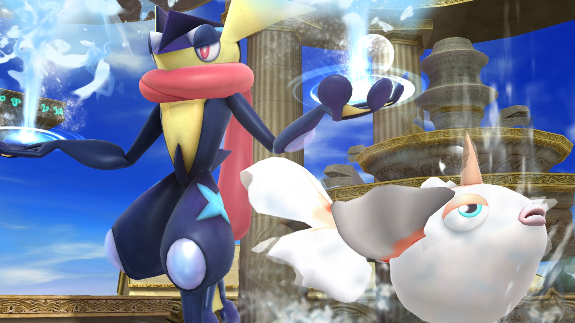 Super screen. Ball Buster super Smash Bros.