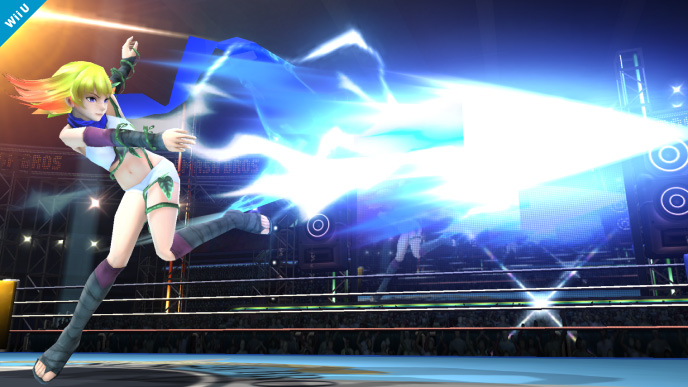 Super screen. Phosphor Kid Icarus.